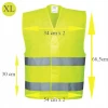 Жилет Urgent сигнальний Yellow XL (5902365213314)