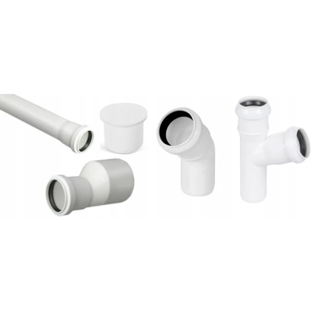 Труба KAN 32x1000 мм White (32.1000)