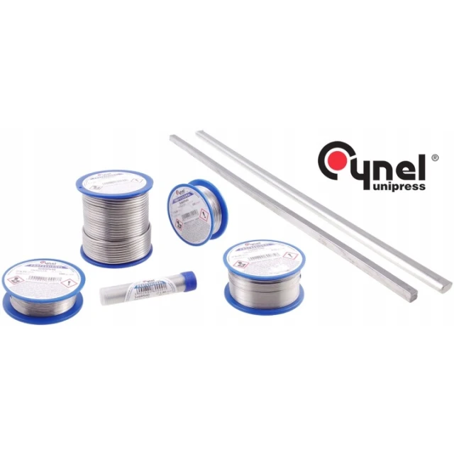 Припій дріт Cynel 1 мм 60/40 (10 г, 3 м) (WG-01X-01-8-100-0701)