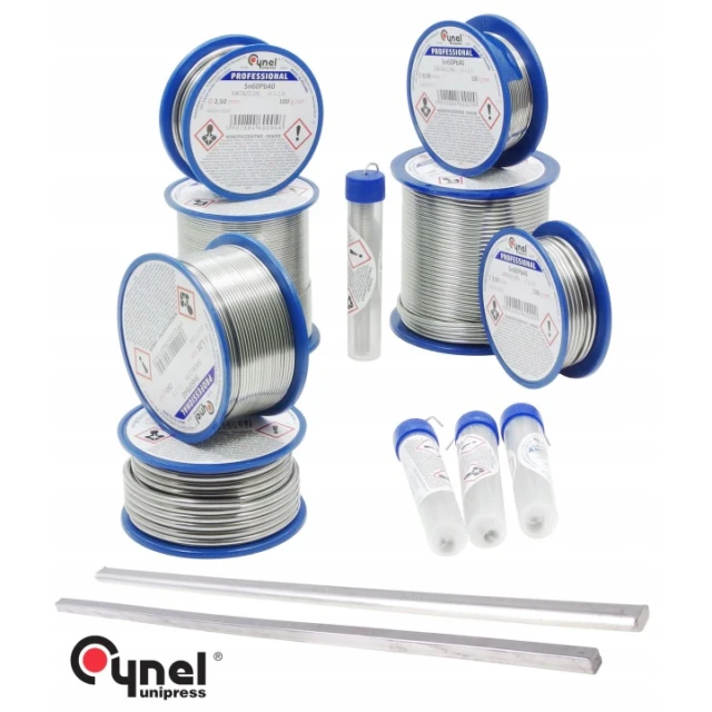 Припій дріт Cynel 1 мм 60/40 (10 г, 3 м) (WG-01X-01-8-100-0701)
