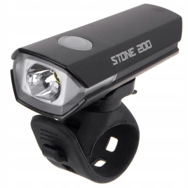 Фонарик передній Verso Stone ROJAX 200 USB-C (140277)