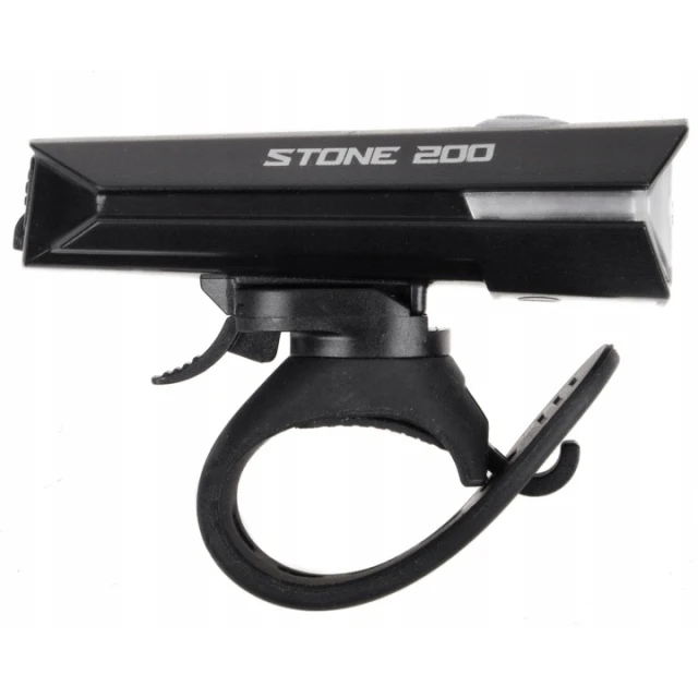 Фонарик передній Verso Stone ROJAX 200 USB-C (140277)