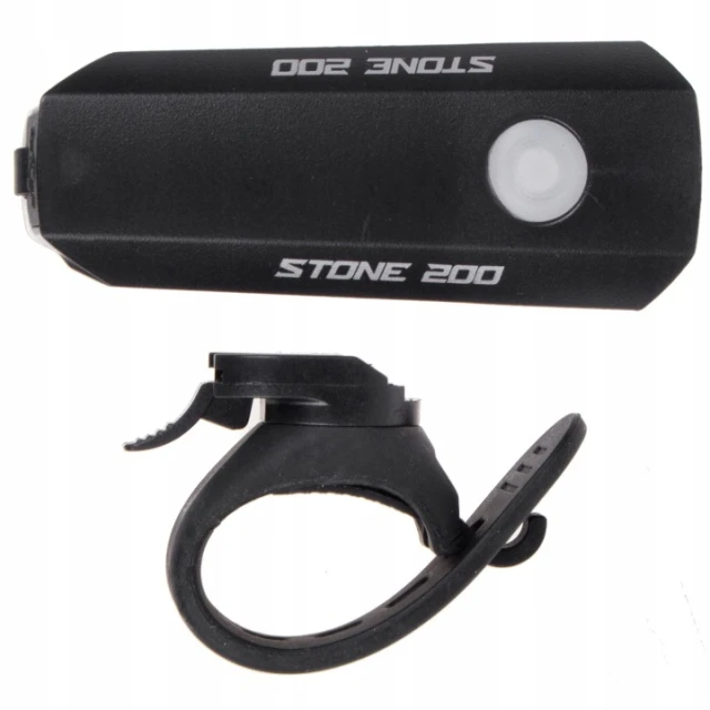 Фонарик передній Verso Stone ROJAX 200 USB-C (140277)