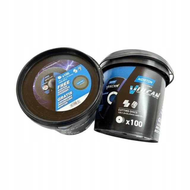 Диск для металу Norton 125x1,0 нержавіючий 100 шт (66252851390)