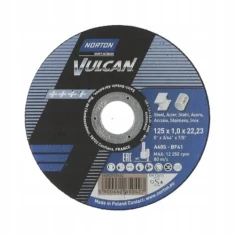 Диск для металла Norton 125x1,0 нержавеющий 100 шт (66252851568)