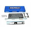 Замок врезной Gerda 90/50 KL ZW100 оцинкованный White (0ZW100K9050.92000P)