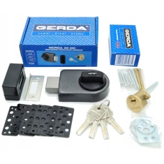 Замок верхній Gerda ZN-200 Graphite 4KL посилений (06-202)