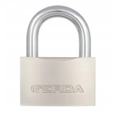 Навісний замок дужковий Gerda KSWS-60 посилений матовий (5903373009487)
