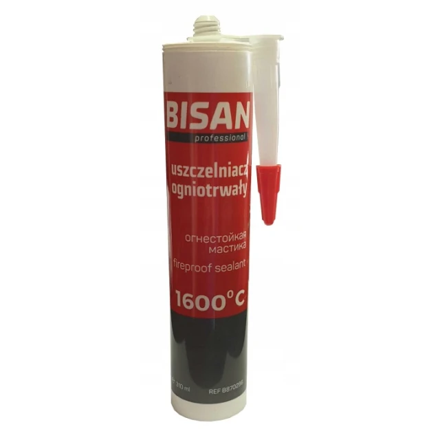 Герметик для печей камінів BISAN 1600C 310ml (B870296)