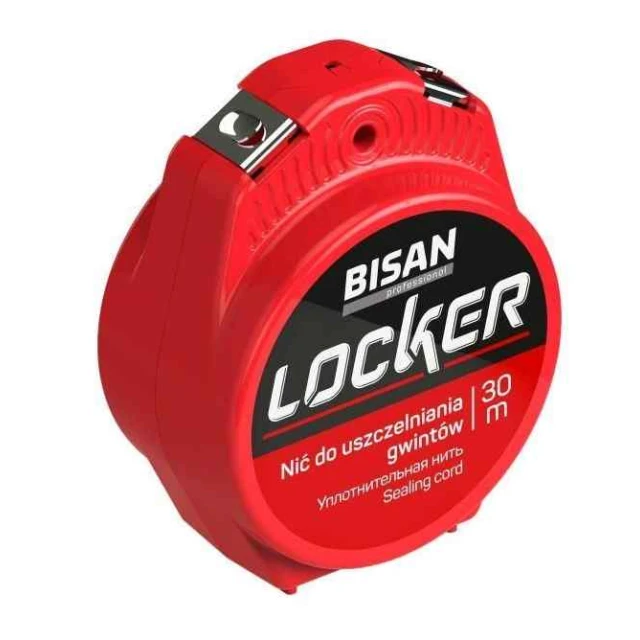 Лента герметизирующая для резьбы LOCKER BISAN 30 м (B870600)