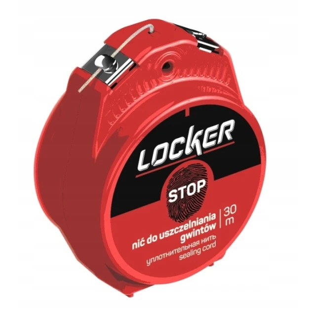 Лента герметизирующая для резьбы LOCKER BISAN 30 м (B870600)