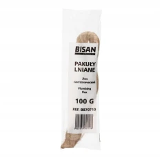 Пакля льняна коса BISAN 100 г (B870710)