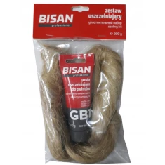 Паста для різьби BISAN 100 г + пакля 100 г (B870800)