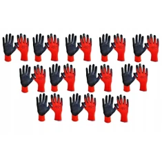 Рукавиці M-GLOVE L2001 Red розмір 8 упаковка 12 пар (5904100050376)