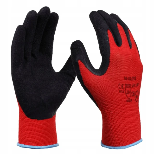 Рукавиці M-GLOVE L2001 Red розмір 8 упаковка 12 пар (5904100050376)