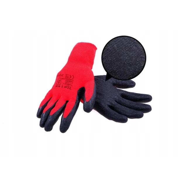 Рукавицы M-GLOVE L2001 Red размер 9 упаковка 12 пар (5904100050406)