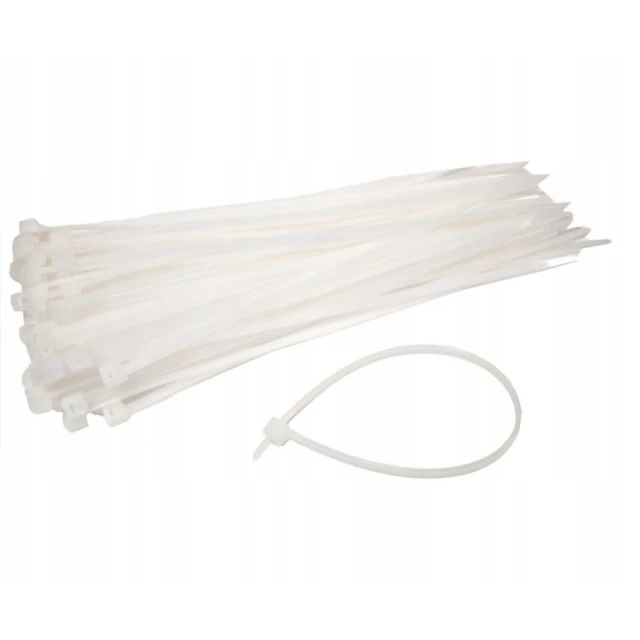 Стяжка пластикова Bradas 80×2,5 мм упаковка 100 шт White (TS1125080N)