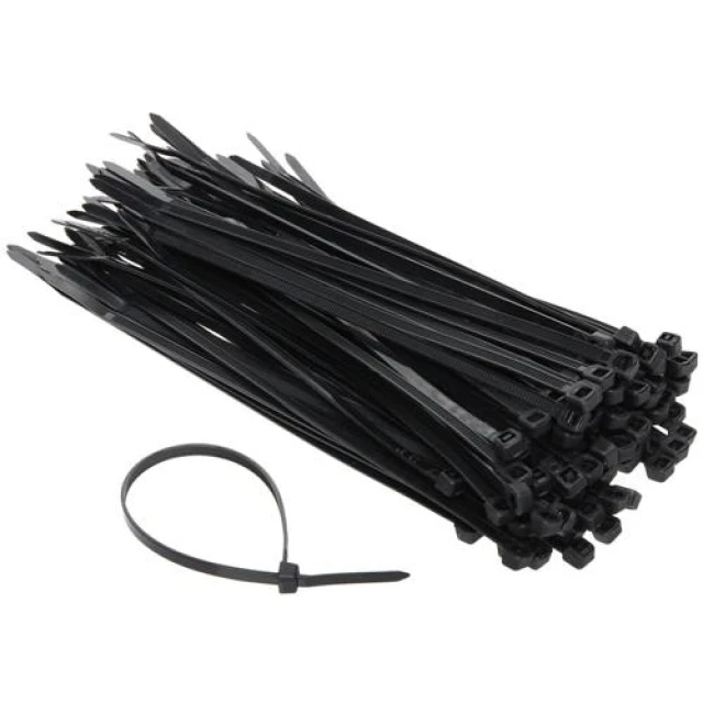 Стяжка пластикова Bradas 100×2,5 мм упаковка 100 шт Black (TS1125100B)