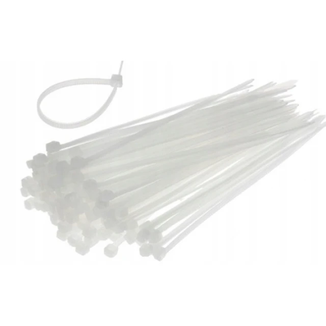 Стяжка пластиковая Bradas 150×2,5 мм упаковка 100 шт White (TS1125150N)