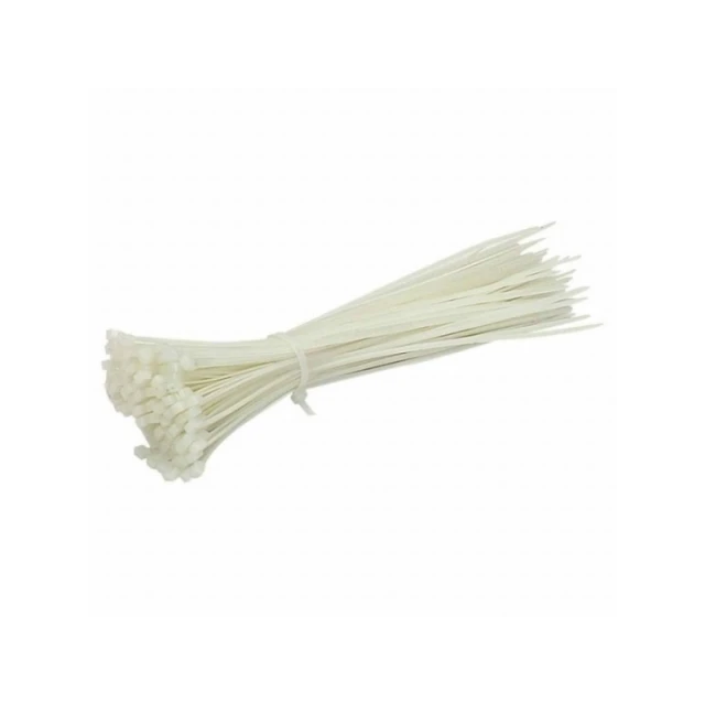 Стяжка пластиковая Bradas 150×2,5 мм упаковка 100 шт White (TS1125150N)