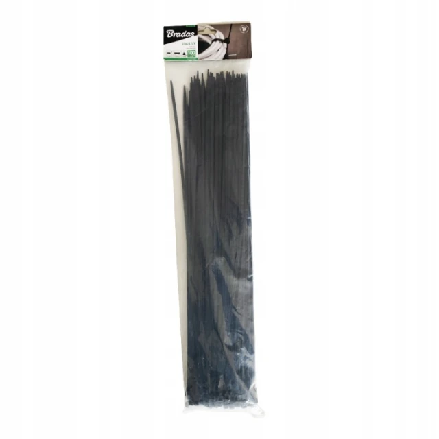 Стяжка пластикова Bradas 280x4,8 мм, 100 шт, Black (TS1148280B)
