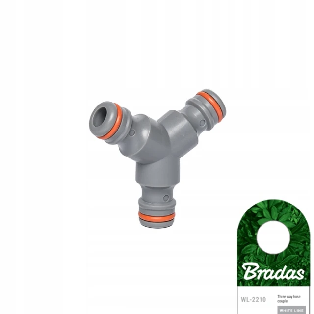 Трійник Bradas White Line (5904182442885)