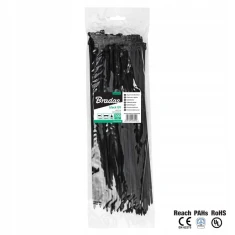 Стяжка пластикова Bradas 610x8,8 мм 100 шт Black (TS1188610B)