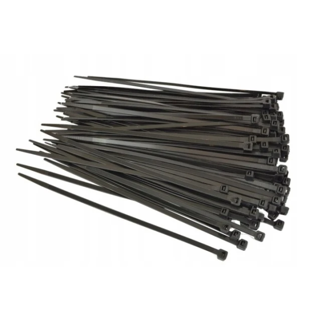 Стяжка пластикова Bradas 400x4,8 мм 100 шт Black (TS1148400B)