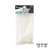 Стяжка пластикова Bradas 200x7,6 мм, 100 шт, White (TS1176200N)