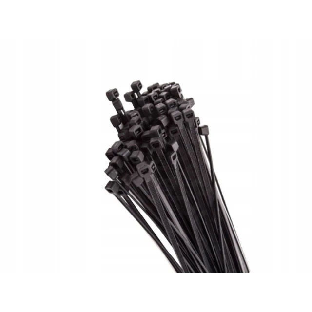 Стяжка пластикова Bradas 250x7,6 мм, 100 шт, Black (TS1176250B)