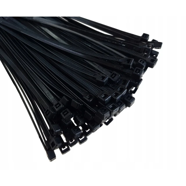 Стяжка пластикова Bradas 300x7,6 мм 100 шт Black (TS1176300B)