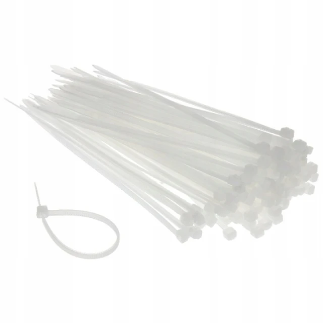 Стяжка пластиковая Bradas 350x7,6 мм 100 шт White (TS1176350N)