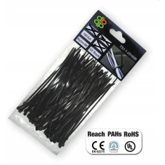 Стяжка пластикова Bradas 550x7,6 мм 100 шт Black (TS1176550B)