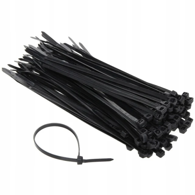 Стяжка пластикова Bradas 550x7,6 мм 100 шт Black (TS1176550B)