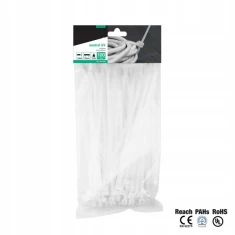 Стяжка пластикова Bradas 300x3,6 мм 100 шт White (TS1136300N)