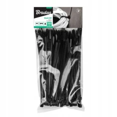 Стяжка пластикова Bradas 810x9,0 мм 100 шт Black (TS1190810B)