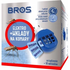Електрофумігатор від комарів + BROS 10 картриджів (B010)