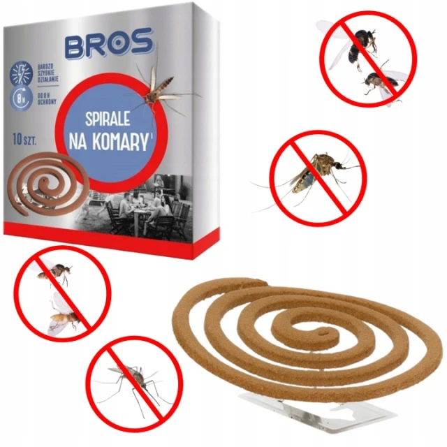 Спіраль від комарів BROS 10 шт (B87)