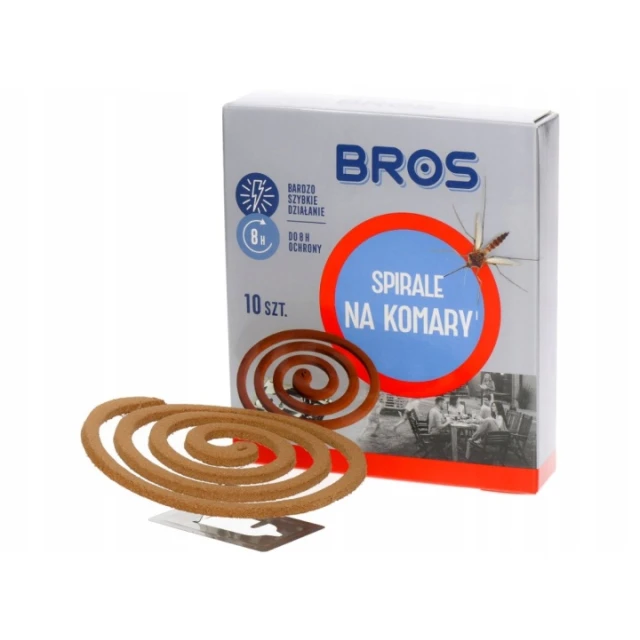 Спіраль від комарів BROS 10 шт (B87)