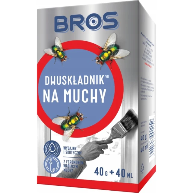 Средство от мух двухкомпонентный BROS 16 шт (B17)