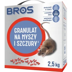 Гранули від мишей і щурів BROS 2500 г (2) (B049)