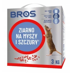 Зерно від мишей і щурів BROS 3000г 3кг 2 шт (B059)