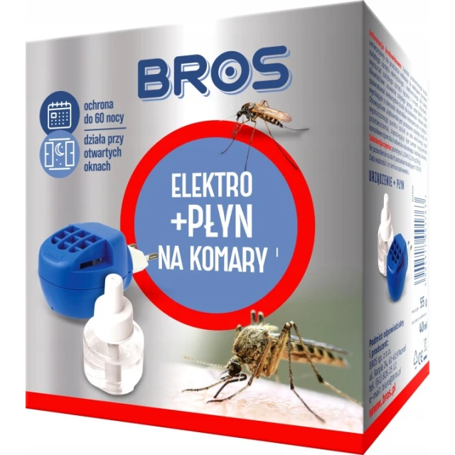 Електрофумігатор + рідина від комарів BROS (12 шт) (B57)