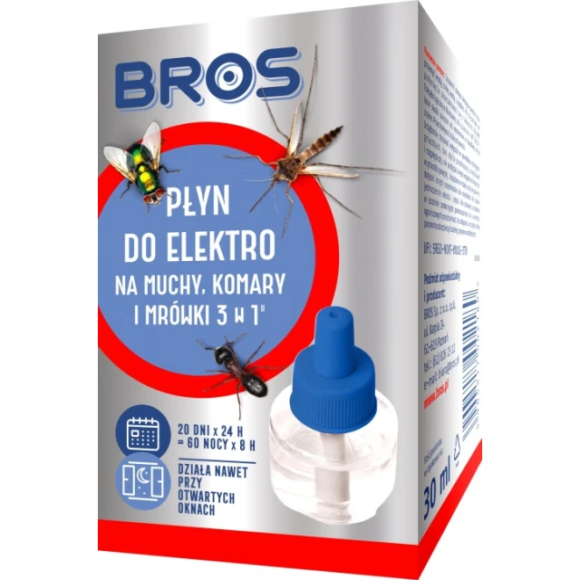 Рідина для електрофумігатора проти мух BROS 3в1 (B58)