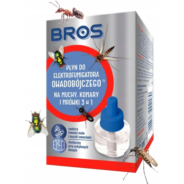 Рідина для електрофумігатора проти мух BROS 3в1 (B58)