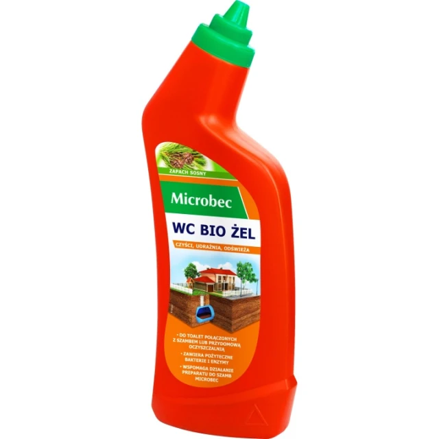 Гель для унітаза біоактивний MICROBEC WC Bio BROS 750ml (B75)
