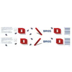 Мухоловка плоская BROS 100 шт (B18)