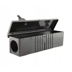 Кормушка пластиковая для мышей продолговатая BROS (12) (B190)