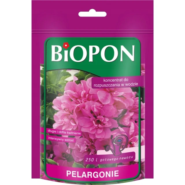Концентрат розчинний для пеларгоній BIOPON 250 г (245)