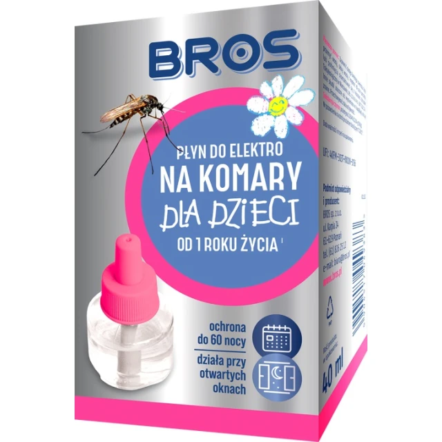 Рідина BROS для електрофумігатора проти комарів для дітей (B454)